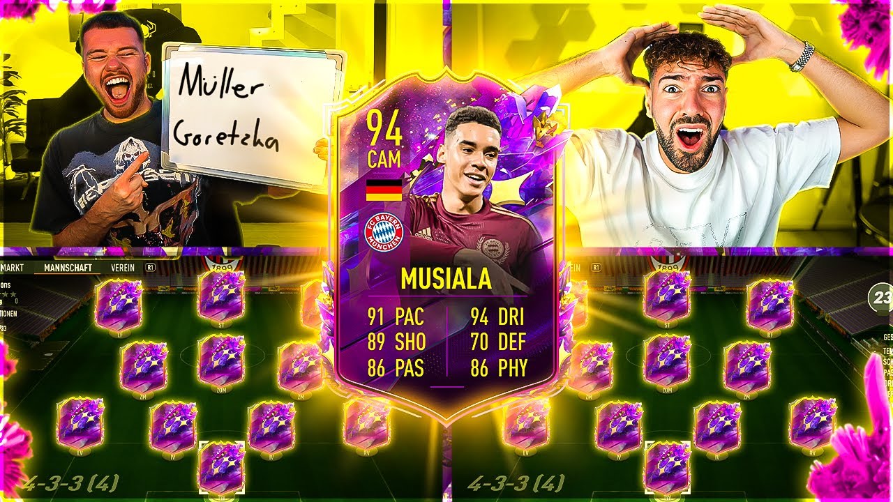 FIFA 23: MUSIALA FUTURE STAR Squad Builder Battle 🔥🔥 Proownez vs Wakez
