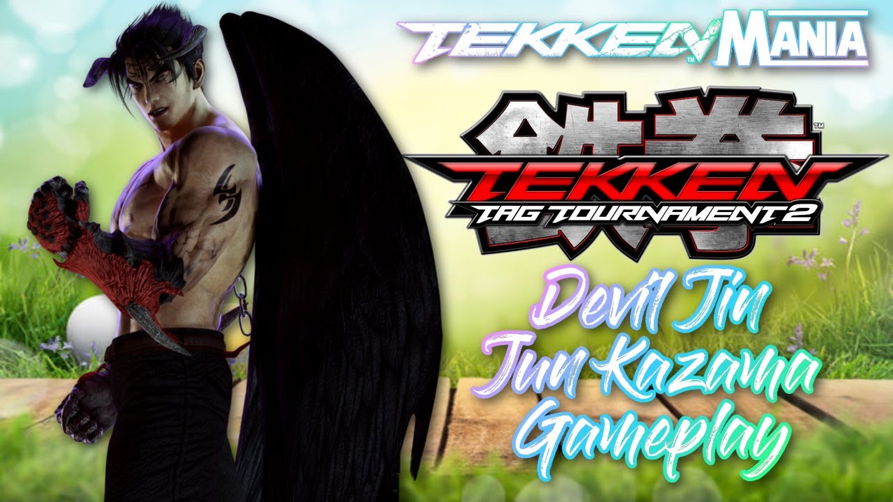 Tekken Tag Tournament 2: Devil Jin/Jun Kazama Gameplay