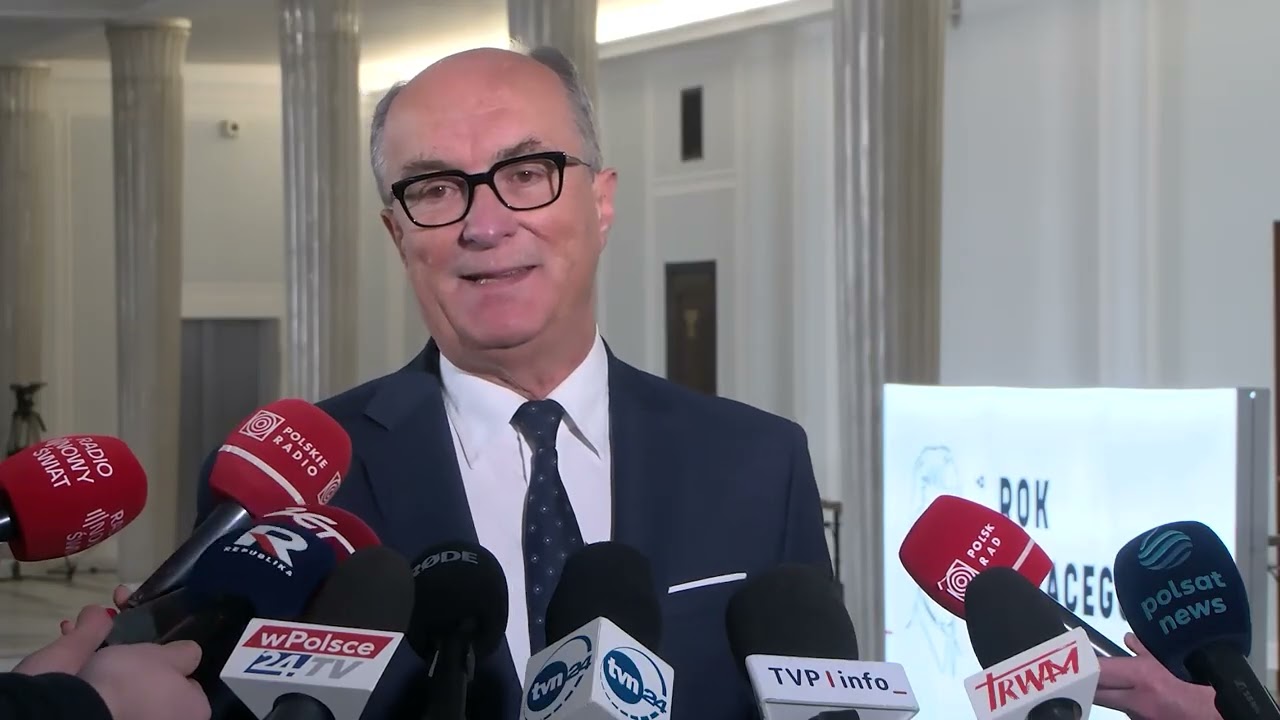 Briefing Marszałka Sejmu Włodzimierza Czarzastego