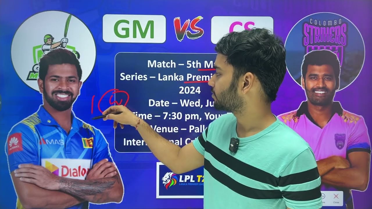 GM vs CS Dream11 Prediction | GM vs CS Dream11 Team of Today Match | GM vs CS Dream11 | LPL 2024