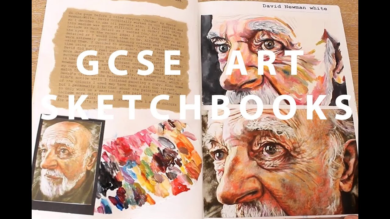 A* GCSE Art Sketchbooks