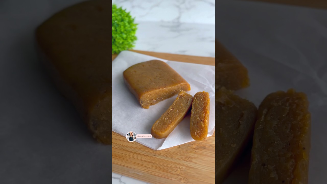 Dulce en barra de pl&aacute;tano maduro 1 ingrediente #food #reels #recipe #recetas #tips #plantain
