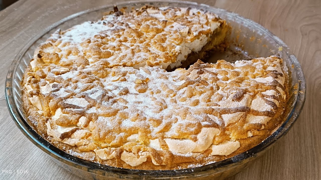 ALMALI BEZELİ SUPER LƏZZƏTLİ PİROQ .ALMALI TART. ELMALI TURTA.