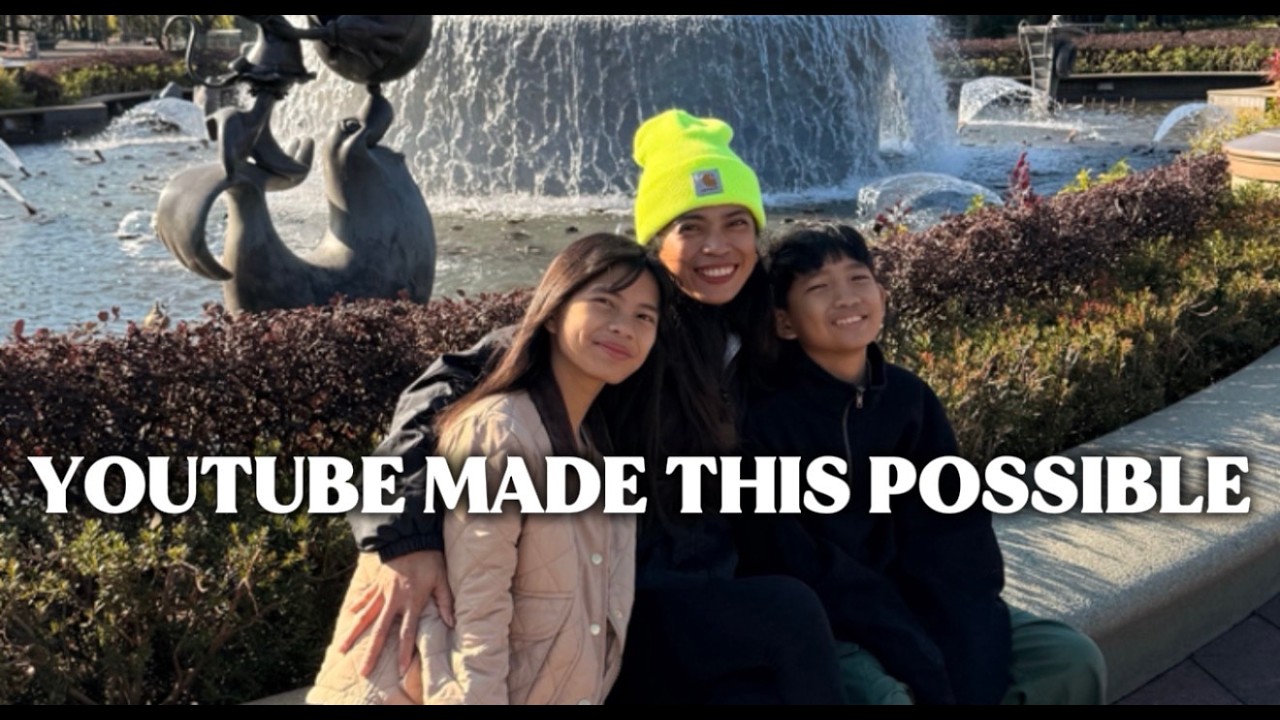 I Used My YouTube Earnings to Take My Kids to Hong Kong Disneyland | OFW Mom Story