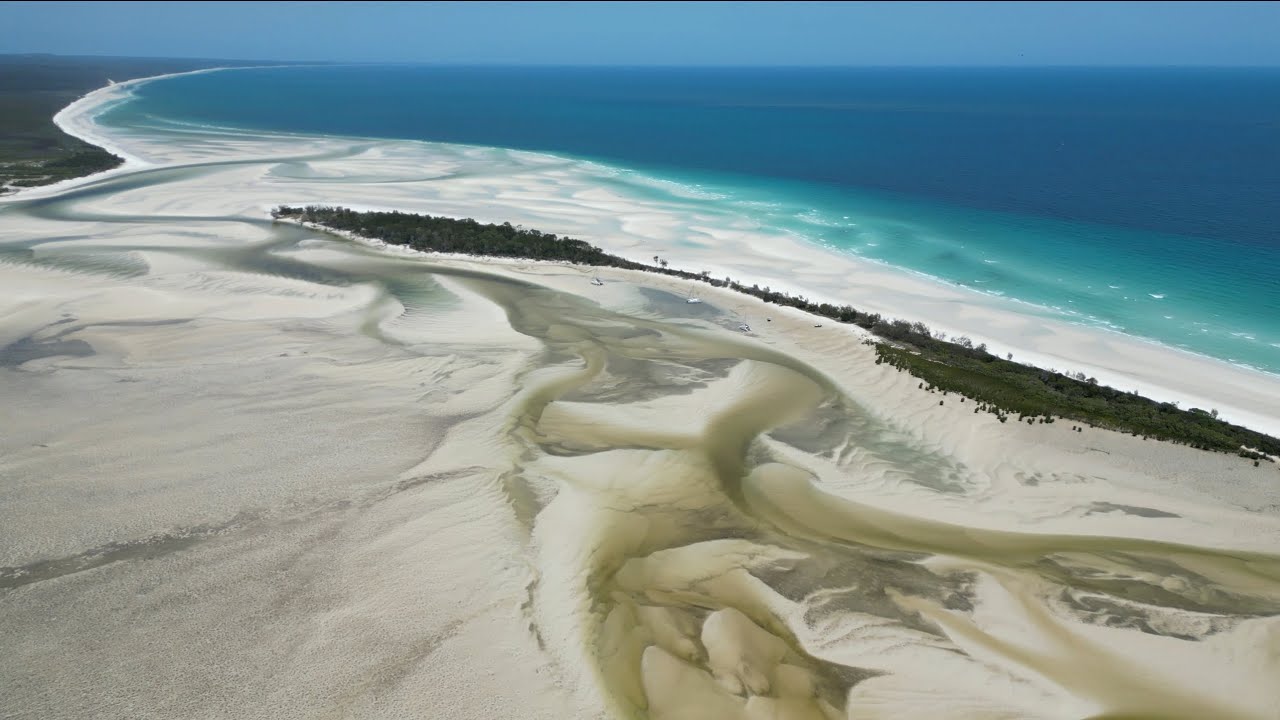 Wathumba Creek, Fraser Island, spectacular drone footage and much more