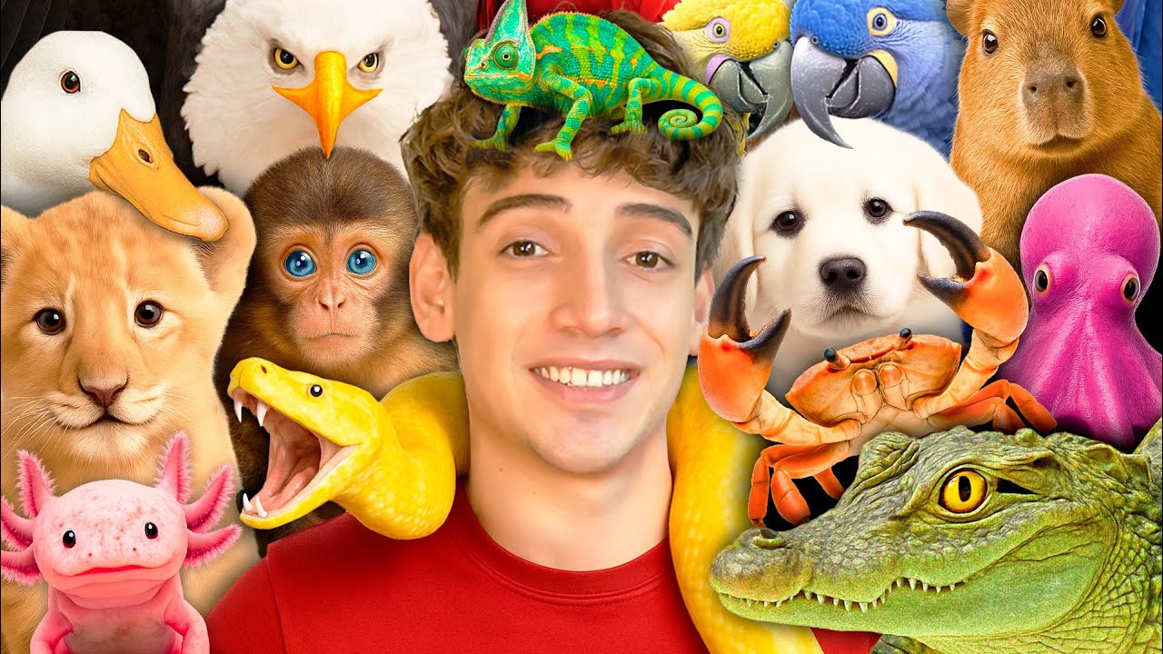 🩸100 de mis Peligrosas Mascotas en 1 Video🩸