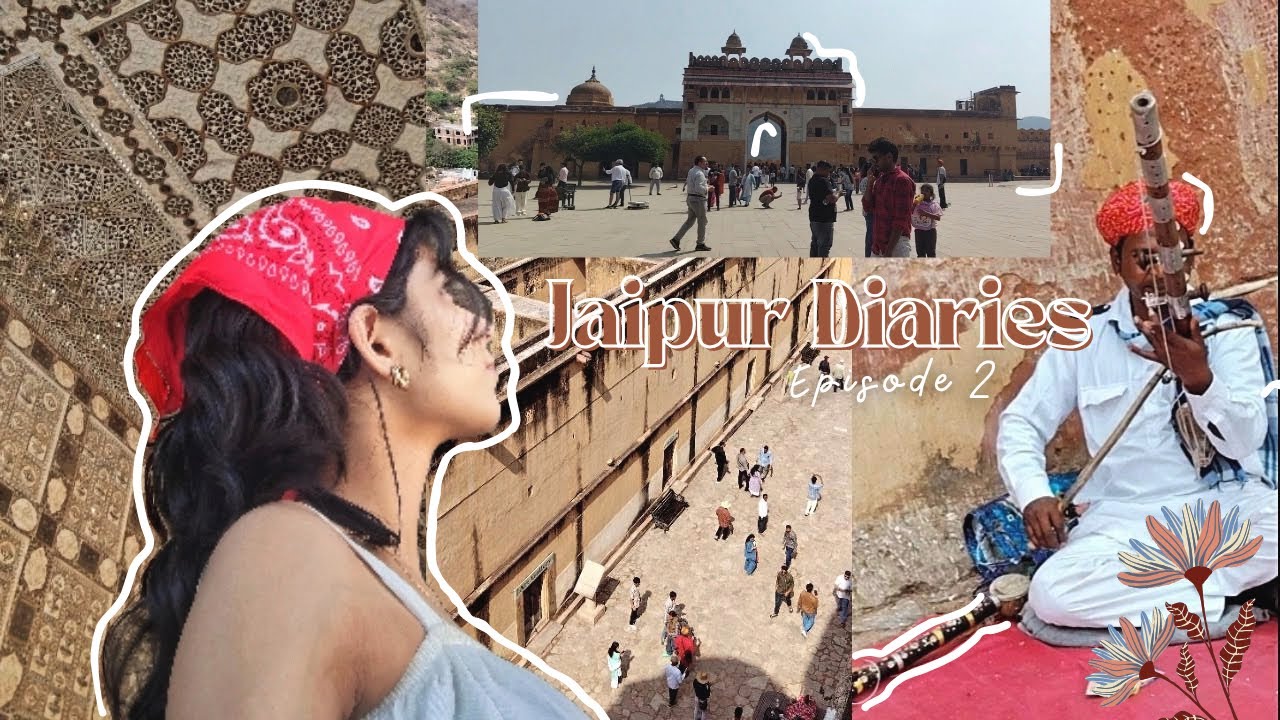 Jaipur Diaries Ep.2 | Amber Fort 🪷🪞✨