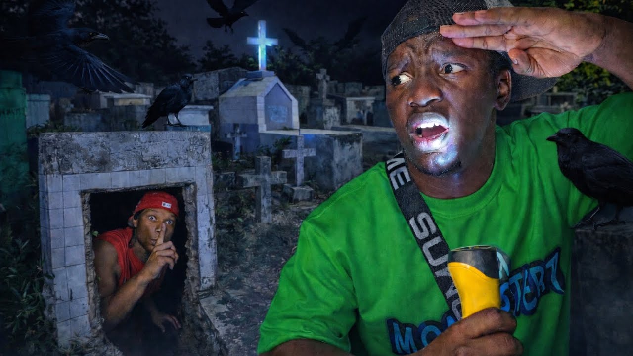 ENCONTRAMOS ESTO EN EL CEMENTERIO ALAS 3:00 AM 😱🪦
