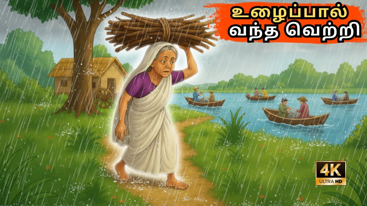 Tamil Stories - உழைப்பால் வந்த வெற்றி | Stories in Tamil | Tamil Moral Stories | Needhi Kadhaigal