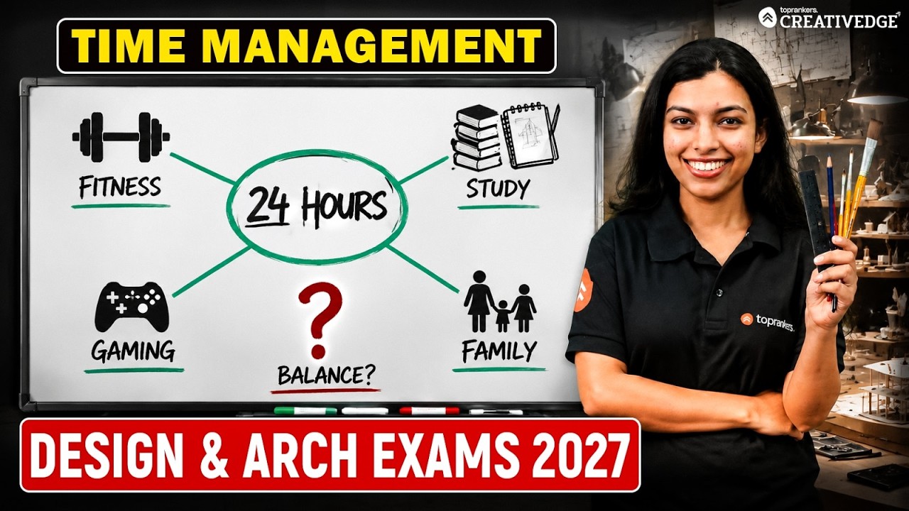 The 80/20 Rule for Drawing | Time Management for Design Exams | NIFT, NID, UCEED & NATA 2027