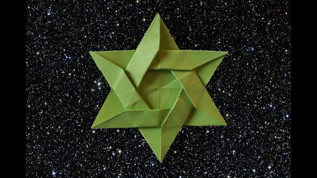 How to make an Origami Star of David (HD)