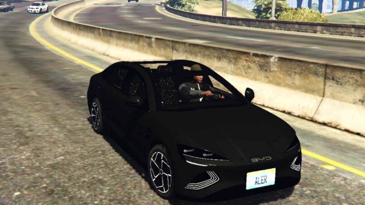 GTA 5 - BYD SEAL 2024 MOD TEST DRIVE (CAR MOD) | GTA Automotives