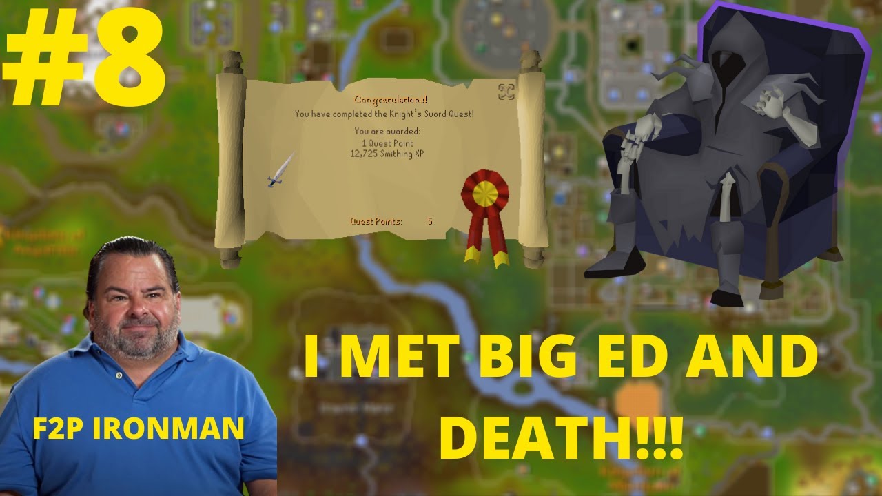 OldSchool Runescape the Knights Sword (f2p ironman)