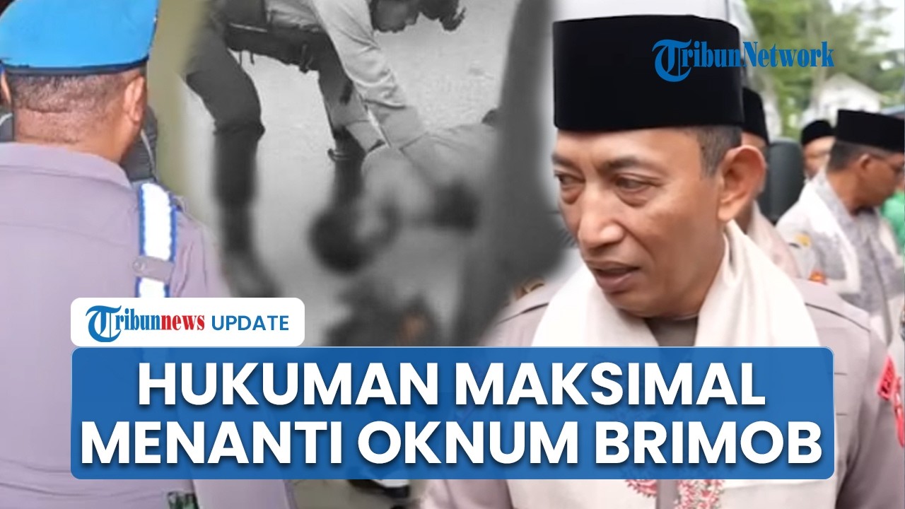 Polri Tercoreng! Kapolri Minta Anggota Brimob yang Aniaya Pelajar hingga Tewas Dihukum Berat