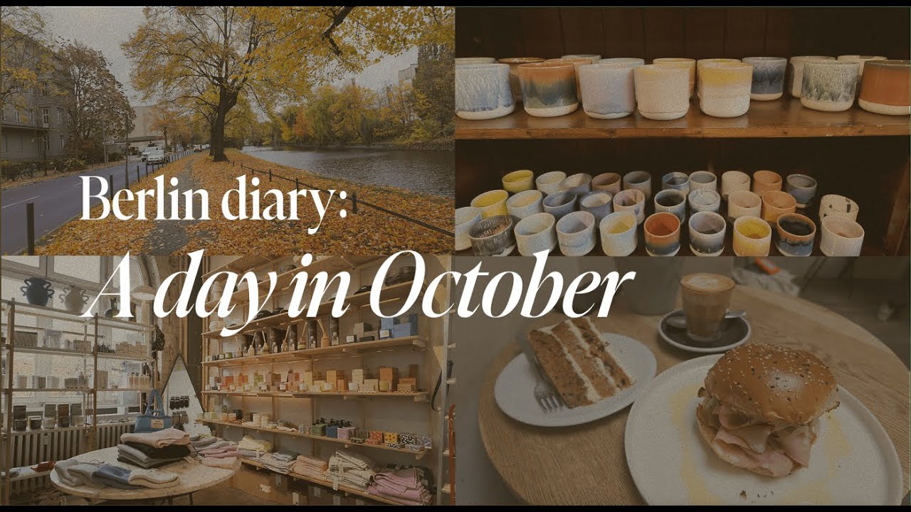 A day in October 🍂 | Life in Berlin, Pop-Up Sale & Café