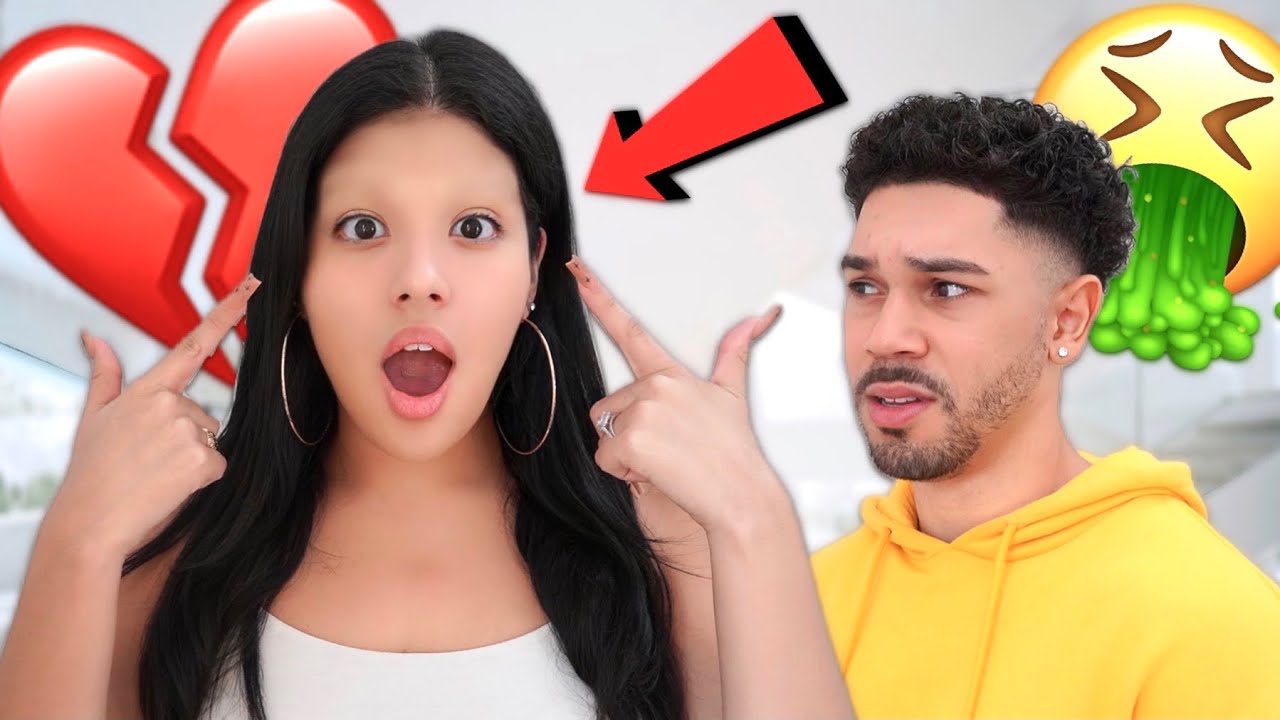 I Shaved Off MY EYEBROWS To See How My Husband Reacts!! ** GONE WRONG!**
