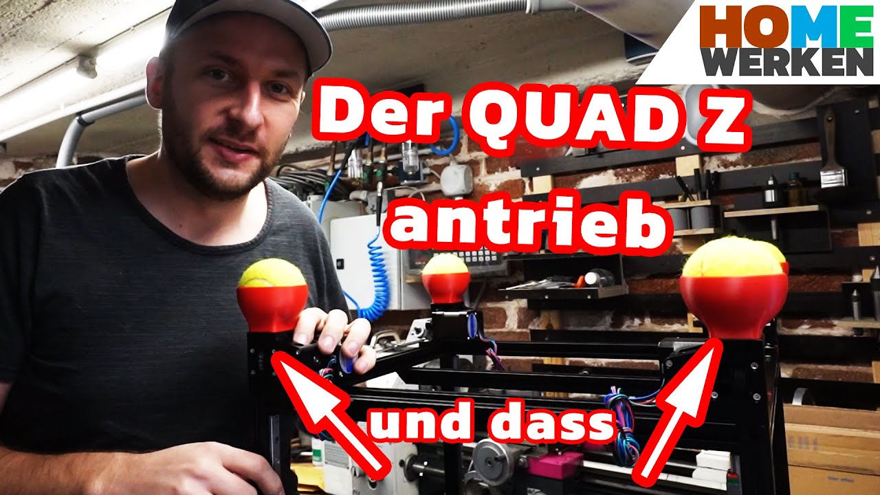 Voron 2.4 Teil 3. Der Quad Z Antrieb / Standfüße - Zusammenbau Schritt für Schritt, 3D Drucker