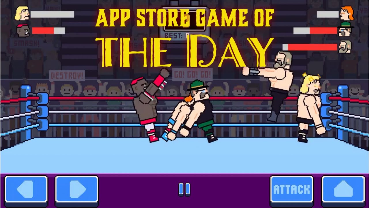 App Store Game of the Day 8/12/18: Rowdy Wrestling