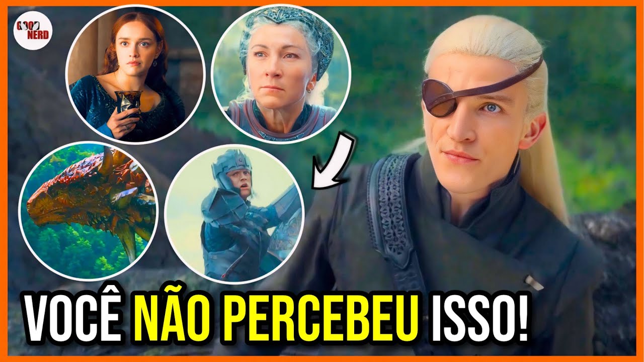 HOUSE OF THE DRAGON 2X04 EXPLICADO! - RHAENYS SEM MEDO, AEMOND INTELIGENTE E O QUE HOUVE COM AEGON?