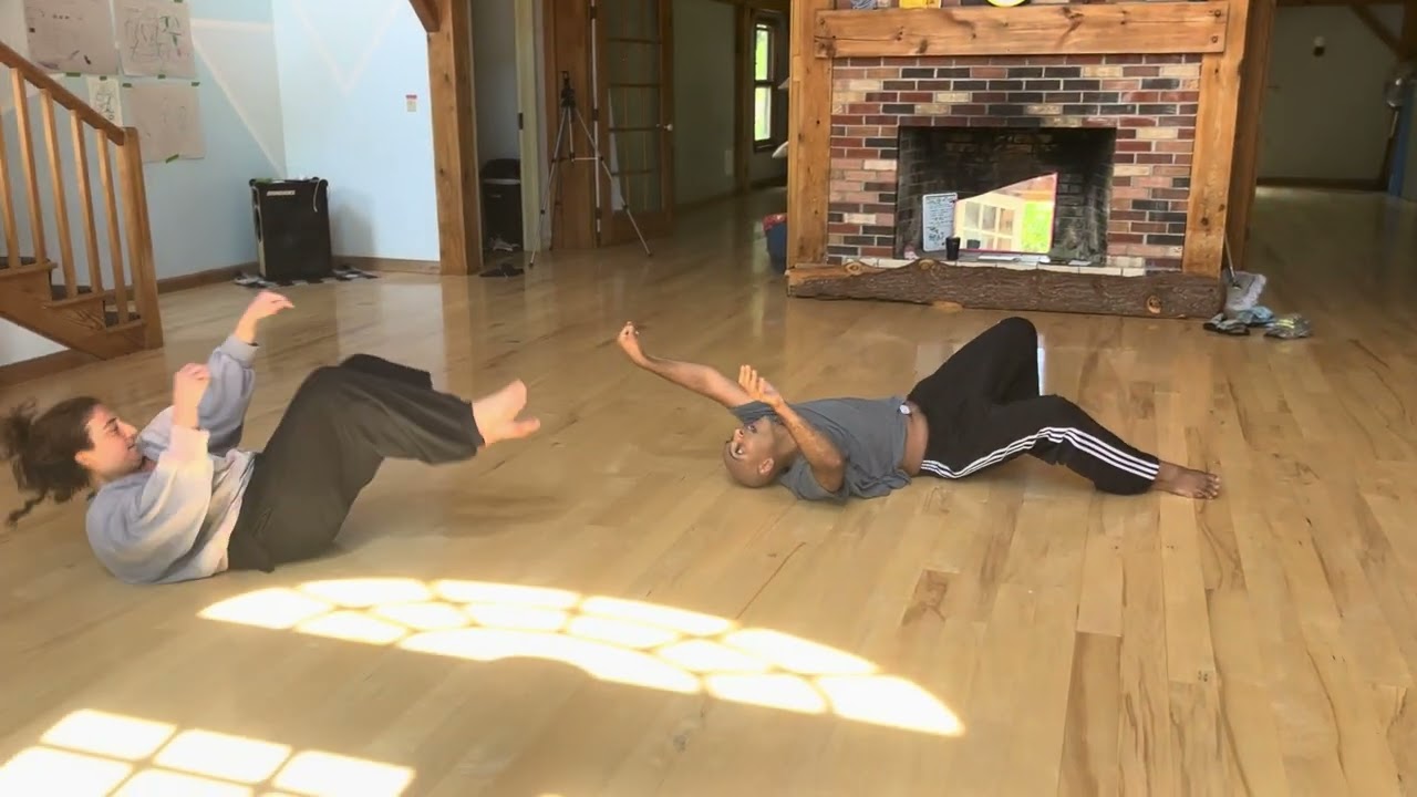 Paul Singh and Lilianna Kane Contact Improvisation