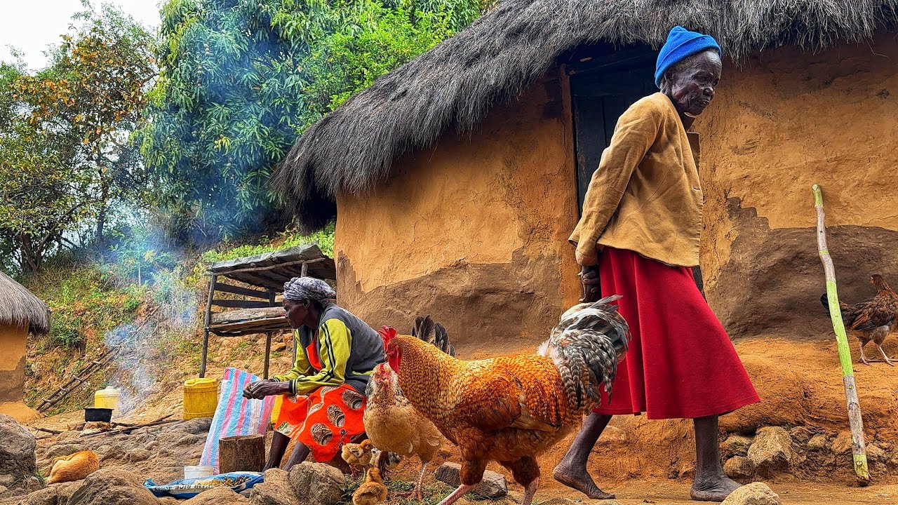 Incredible UNSEEN Chicken and Millet Stew in  Africa!! Most REMOTE Village Food in Kenya 🇰🇪
