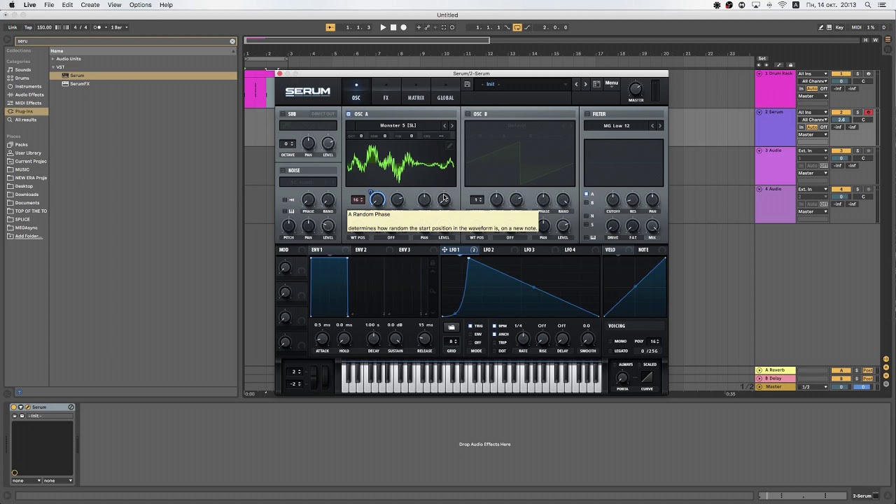 Создание Dubstep баса в Serum (Subwave)