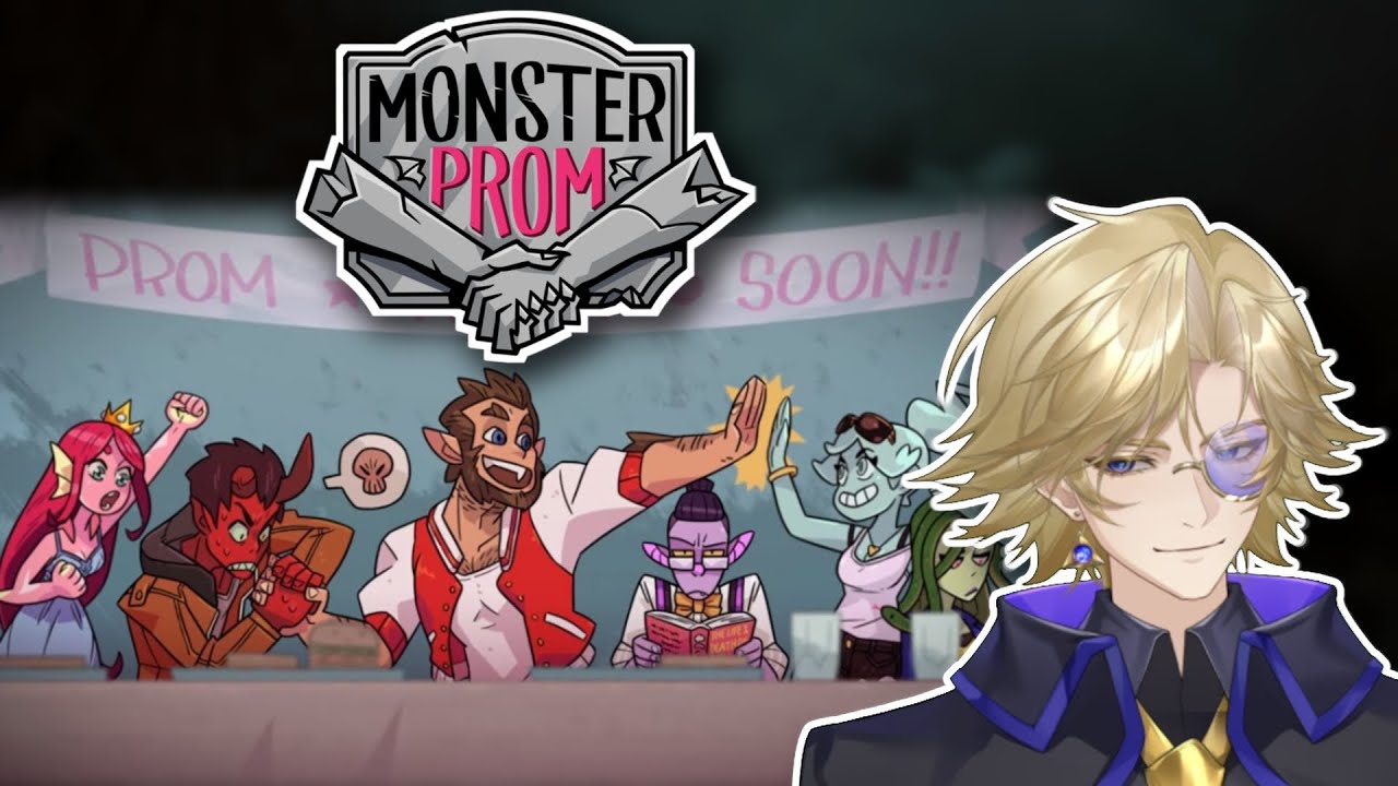 All the spooky ladies can't resist me【Monster Prom】