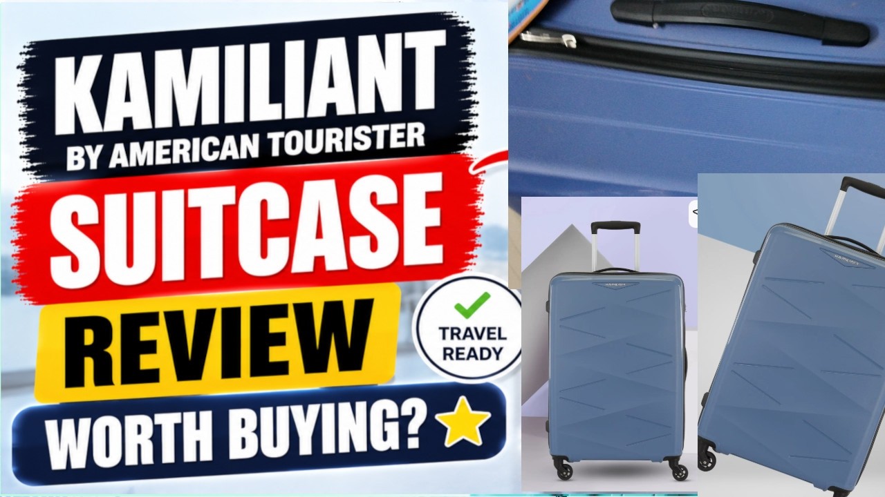 Распаковка и обзор чемодана Kamiliant от American Tourister | Стоит ли покупать? ⭐