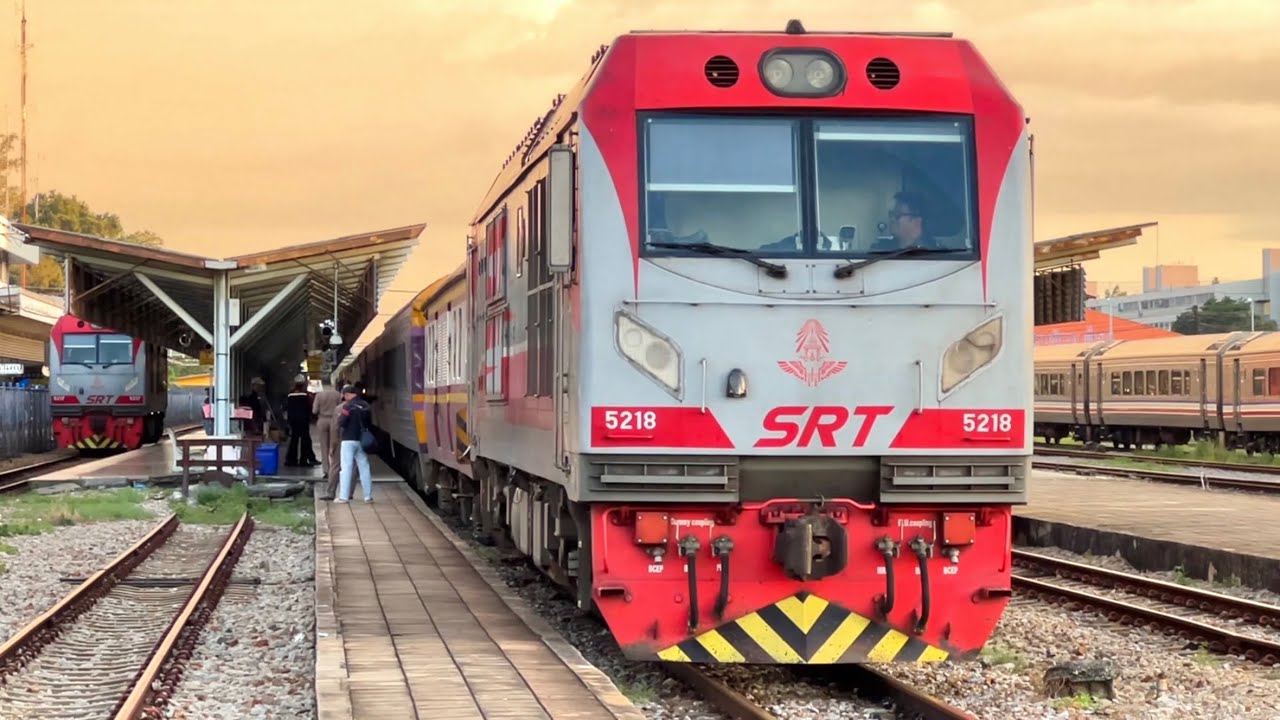 SRT. #เที่ยวสุดท้ายของสายใต้ รีวิวขึ้นขบวนรถเร็ว 170 รถนั่งพัดลมชั้น 2 จากชุมทางหาดใหญ่-สุราษฎร์ธานี