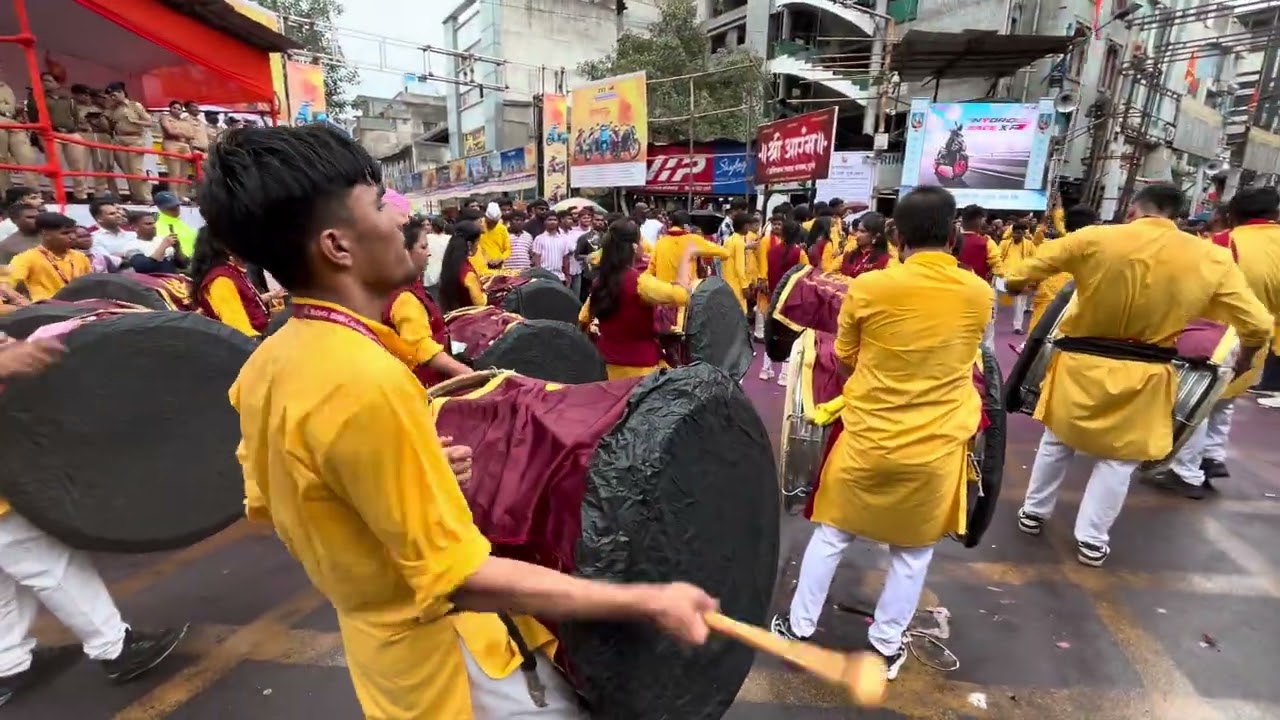Ganesh Chaturthi 2025 (Dhol-Tasha Celebration) | Pune, Maharashtra