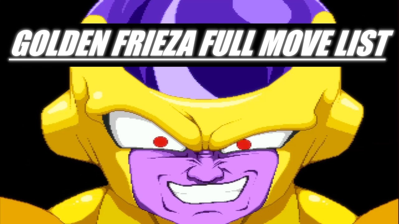 Golden Frieza FULL Move List | Hyper Dragon Ball Z