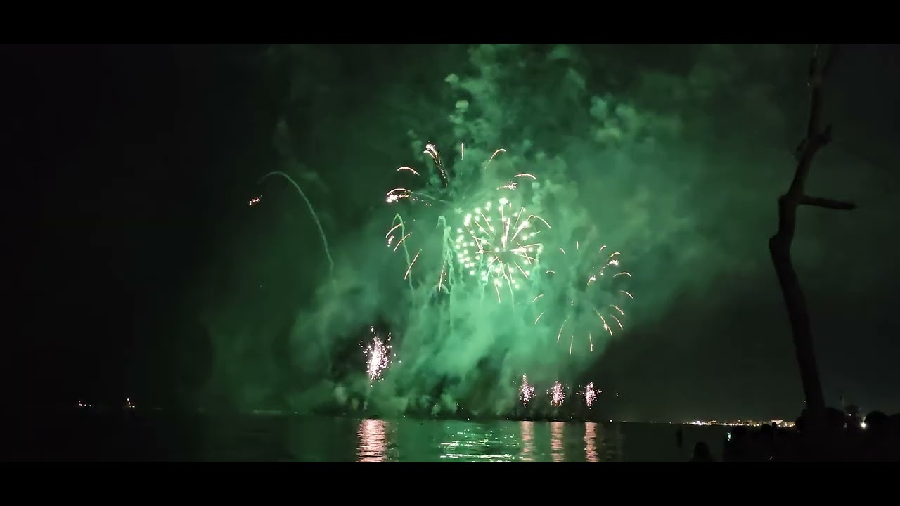 FUOCHI D'ARTIFICIO DI CESENATICO - FESTA DI GARIBALDI 2024