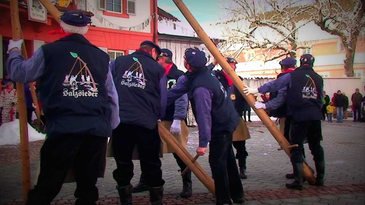 Narrenbaumsetzen in Bad Dürrheim