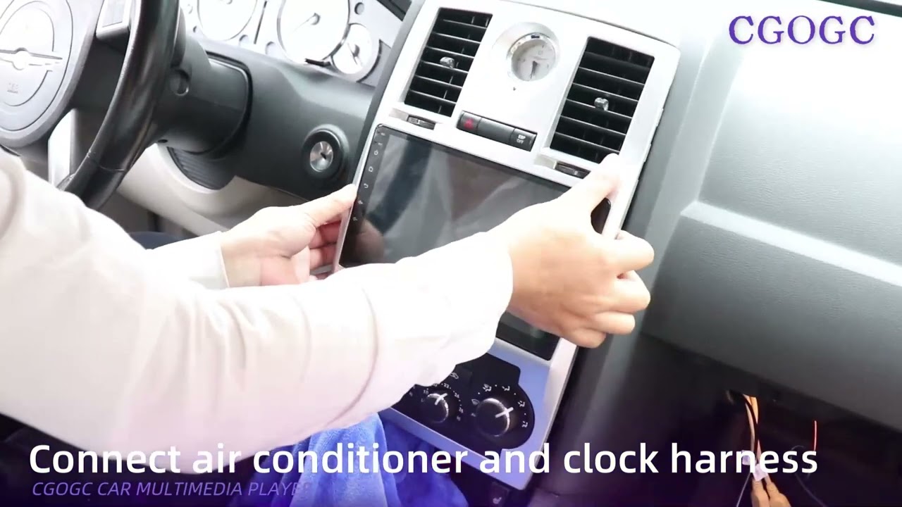 Chrysler 300C radio stereo carplay android AUTO GPS  installation bluetooth