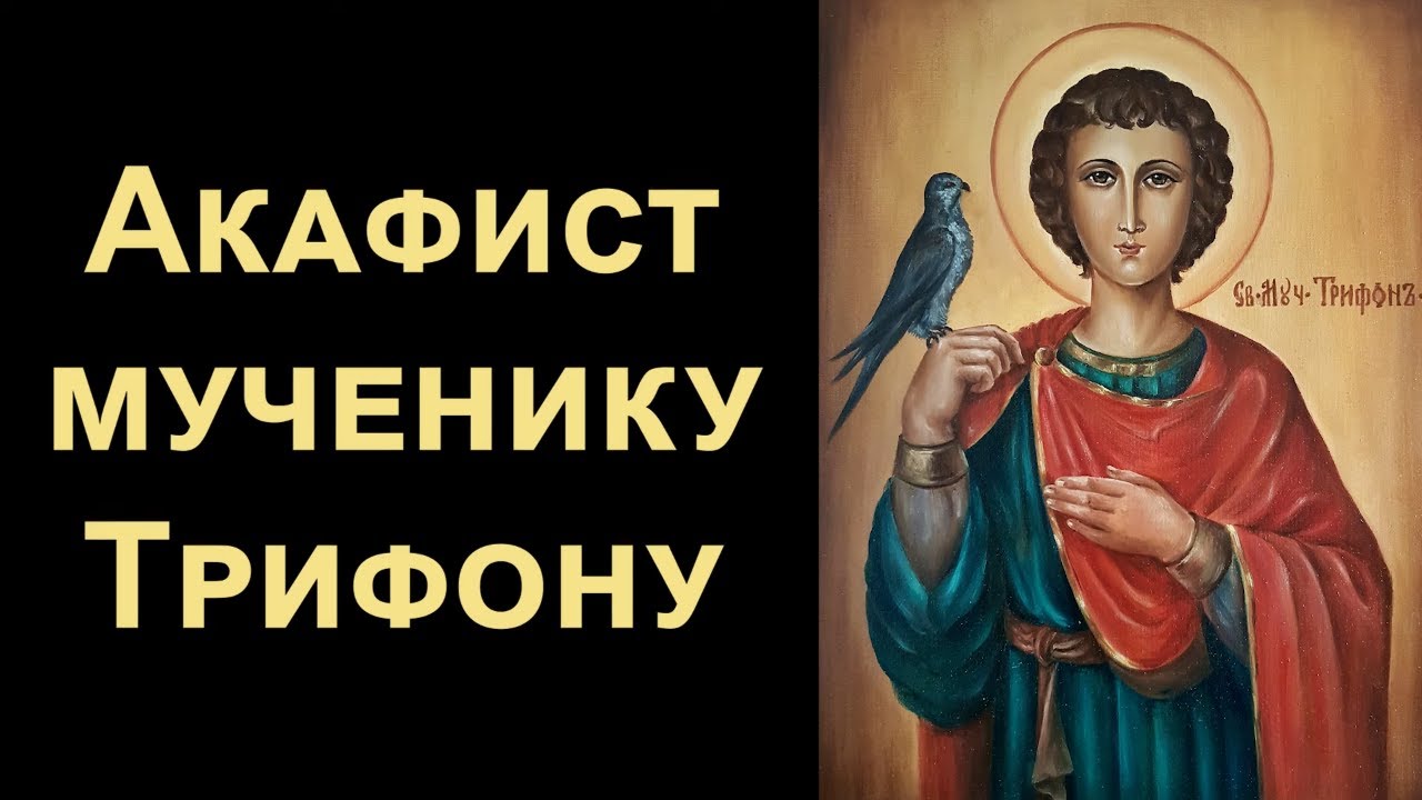 Акафист мученику Трифону (нараспев)