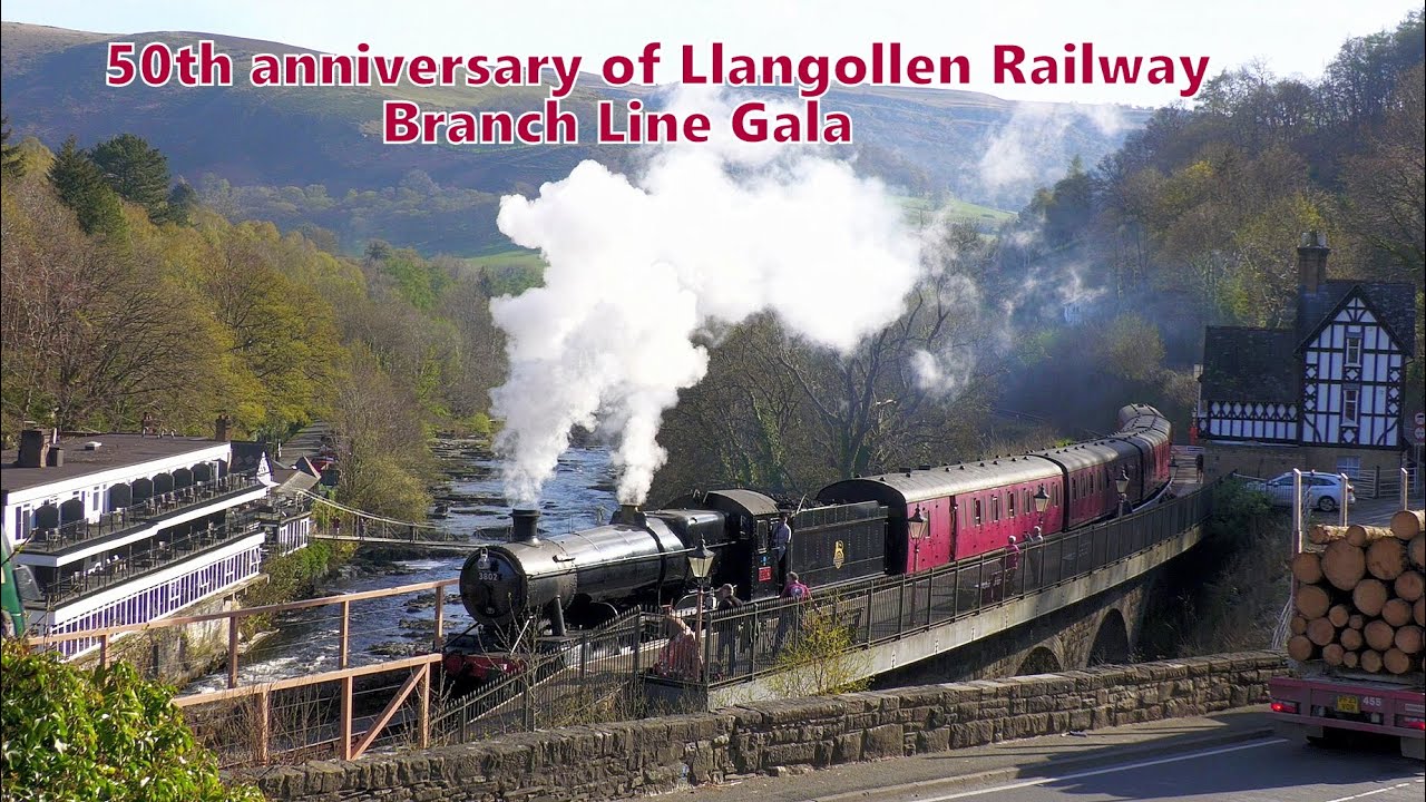 Fantastic day at Llangollen Railway Branch Line Gala. 11th April 2025