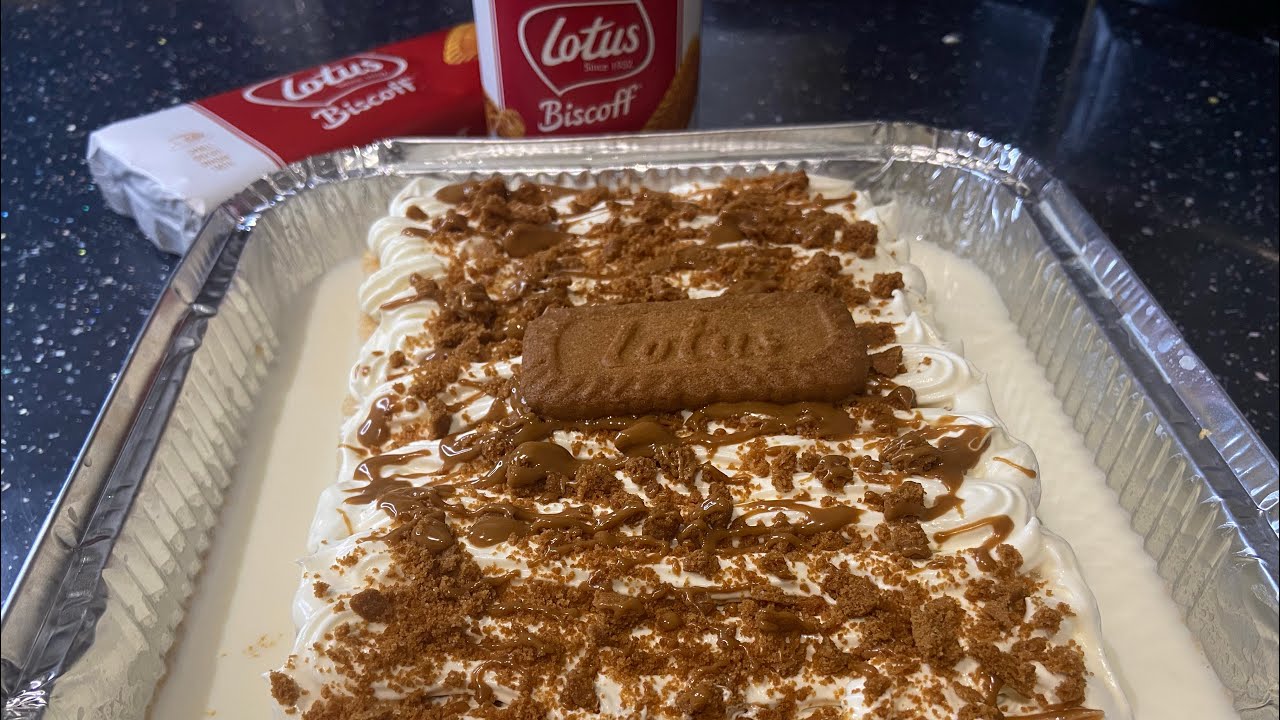Best Tasting Lotus Biscoff Milk Cake  | Milk Cake Recipe