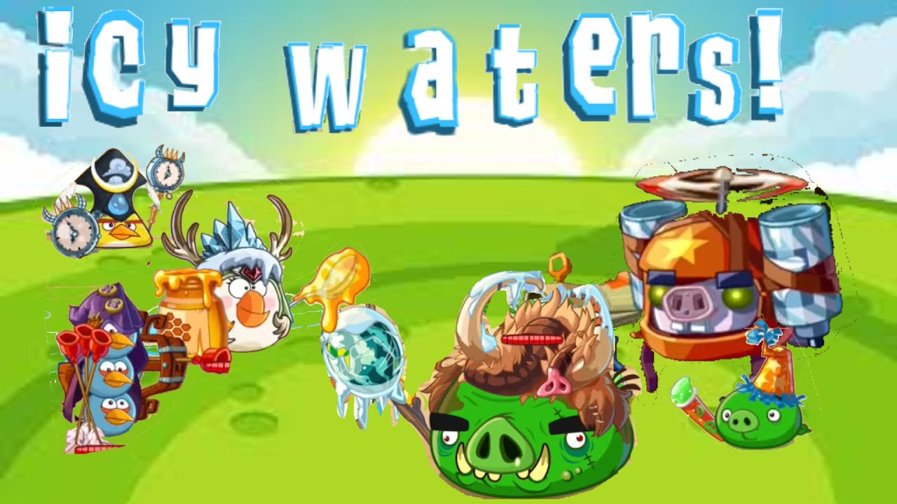 angry birds epic part 22: icy waters!