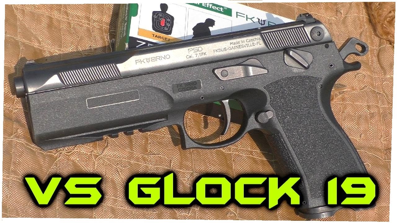 FK BRNO 7.5 FK  -vs-  Glock 19 in 9mm