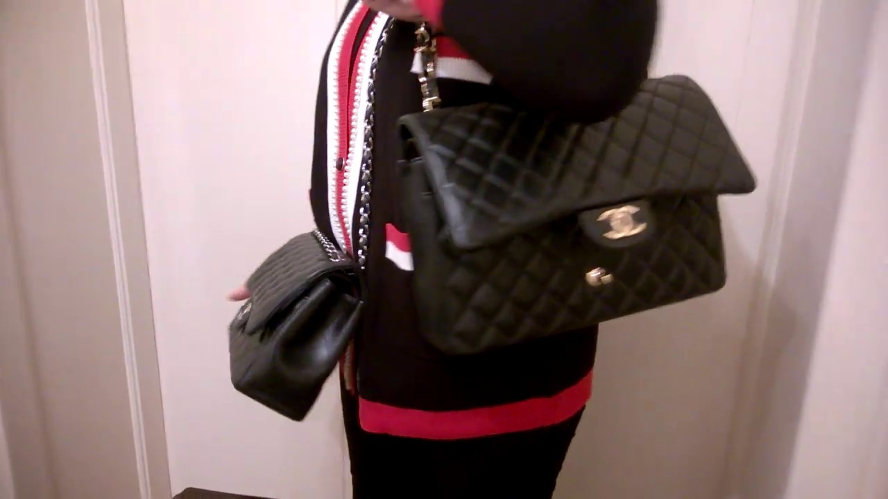 CHANEL BAG COMPARISON - JUMBO v.s. MAXI