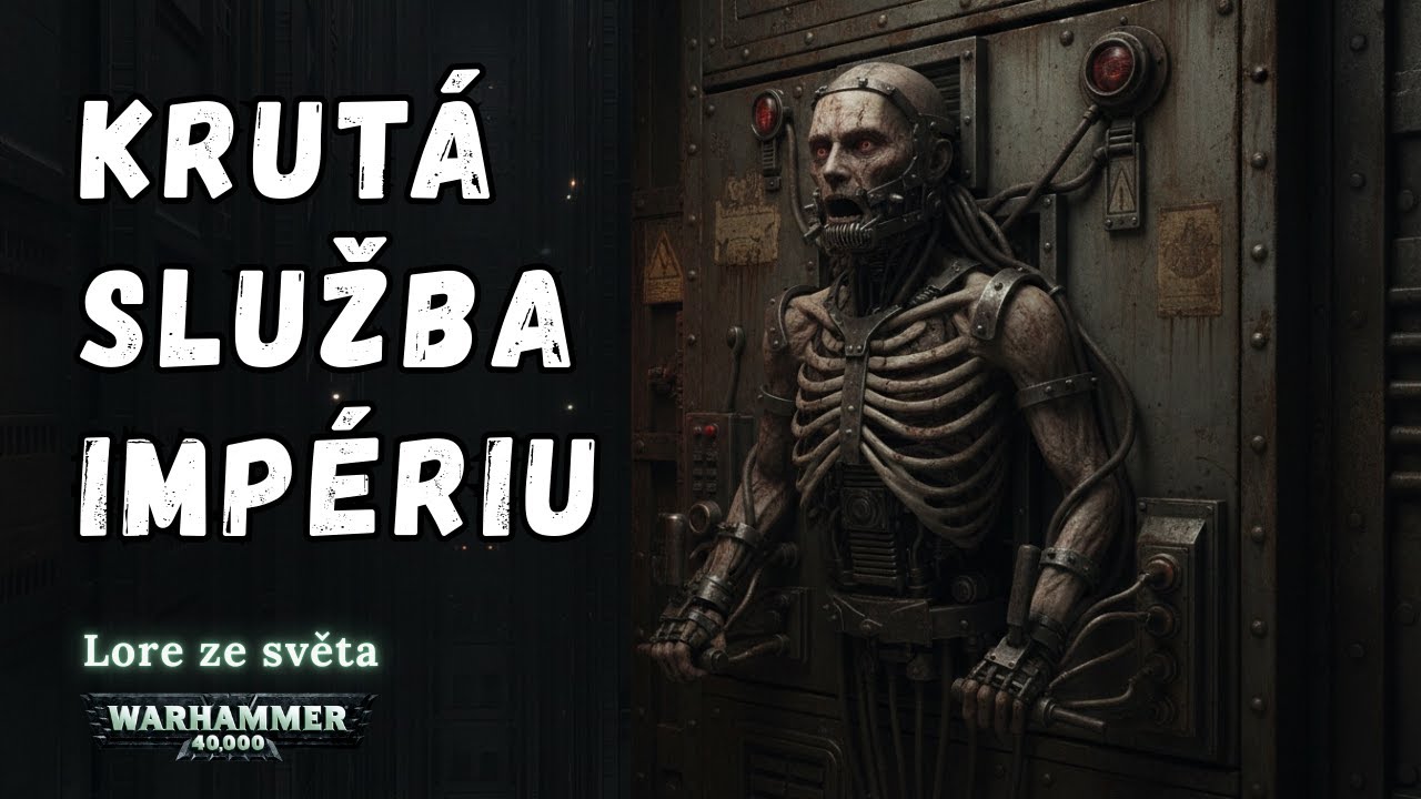 Servitoři – Když se člověk stane nástrojem | Warhammer 40K Lore Česky