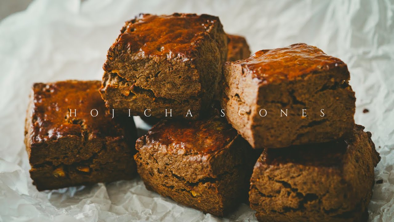 Hojicha Rum Chestnut Scones｜My Secret Best-Ever Recipe!