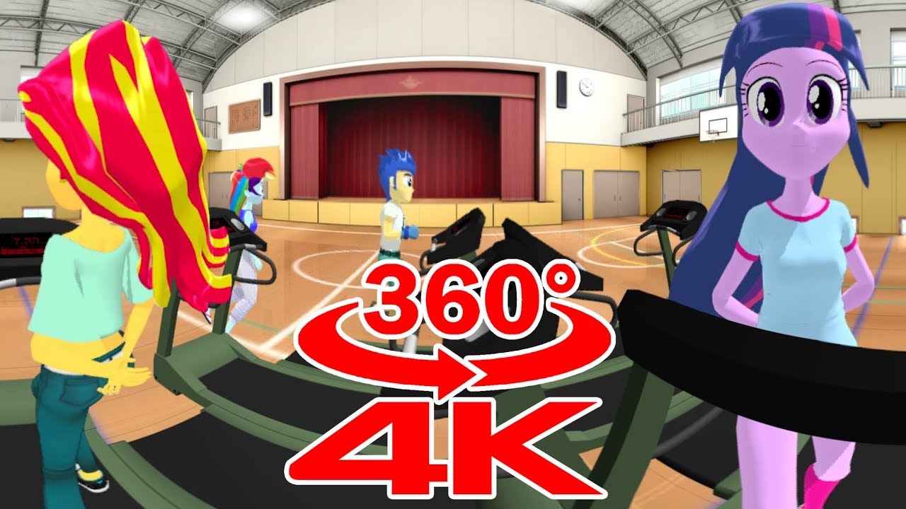 VR 360 4K EQG Dancing Music Video - NO NO NO