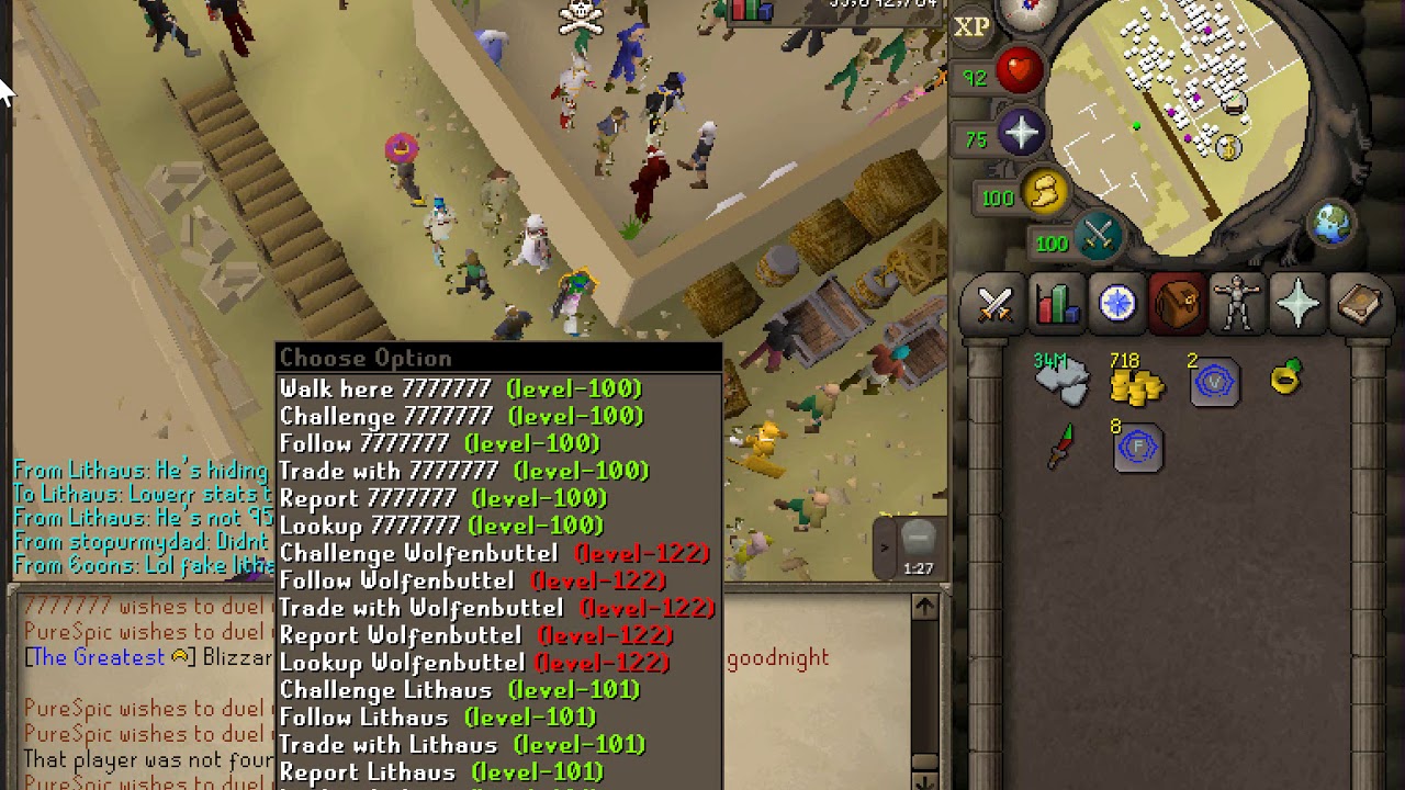 OSRS || When you stake with 27 Billion GP.