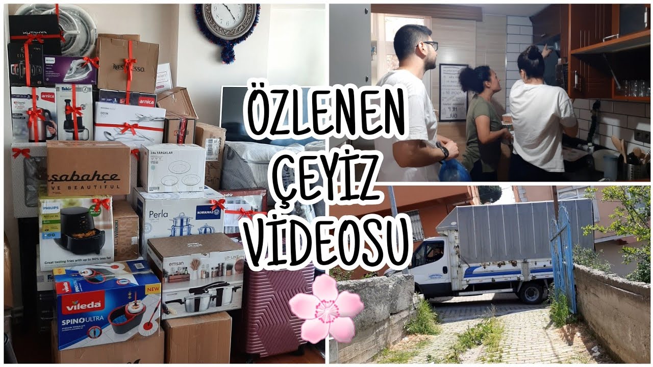 ABLAMIN ÇEYİZİ GİDİYOR❤️| ÇEYİZ YERLEŞTİRME💓| EV TURU🏡