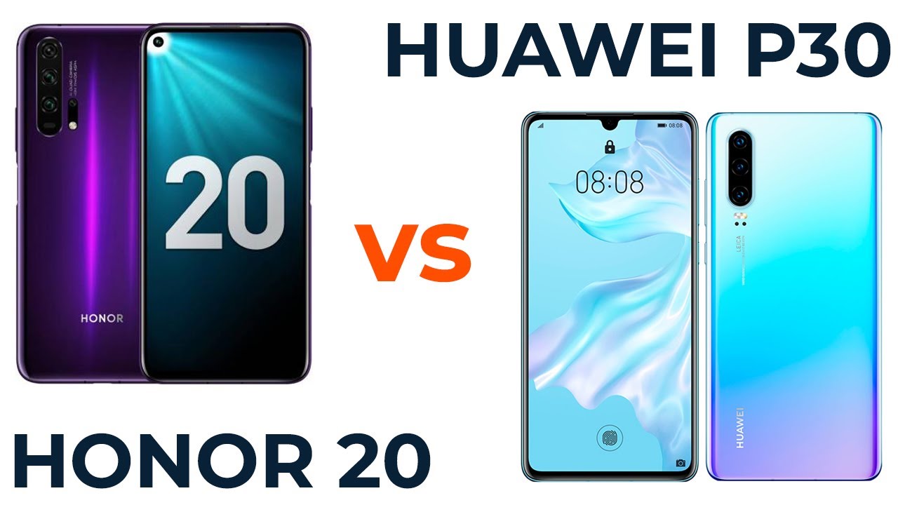 Huawei P30 vs Honor 20. Что выбрать? Обзор и сравнение!