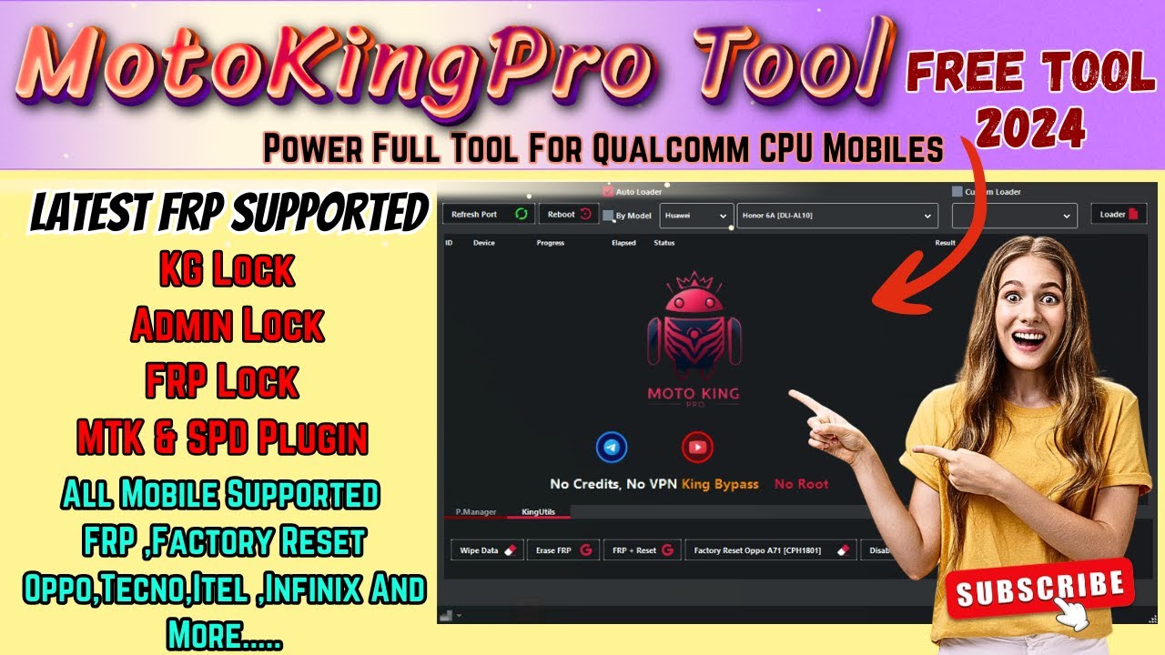 🚀 MotoKingPro Tool 2024 | FRP Bypass, MDM Unlock, & Mobile Repair Mastery 🔥