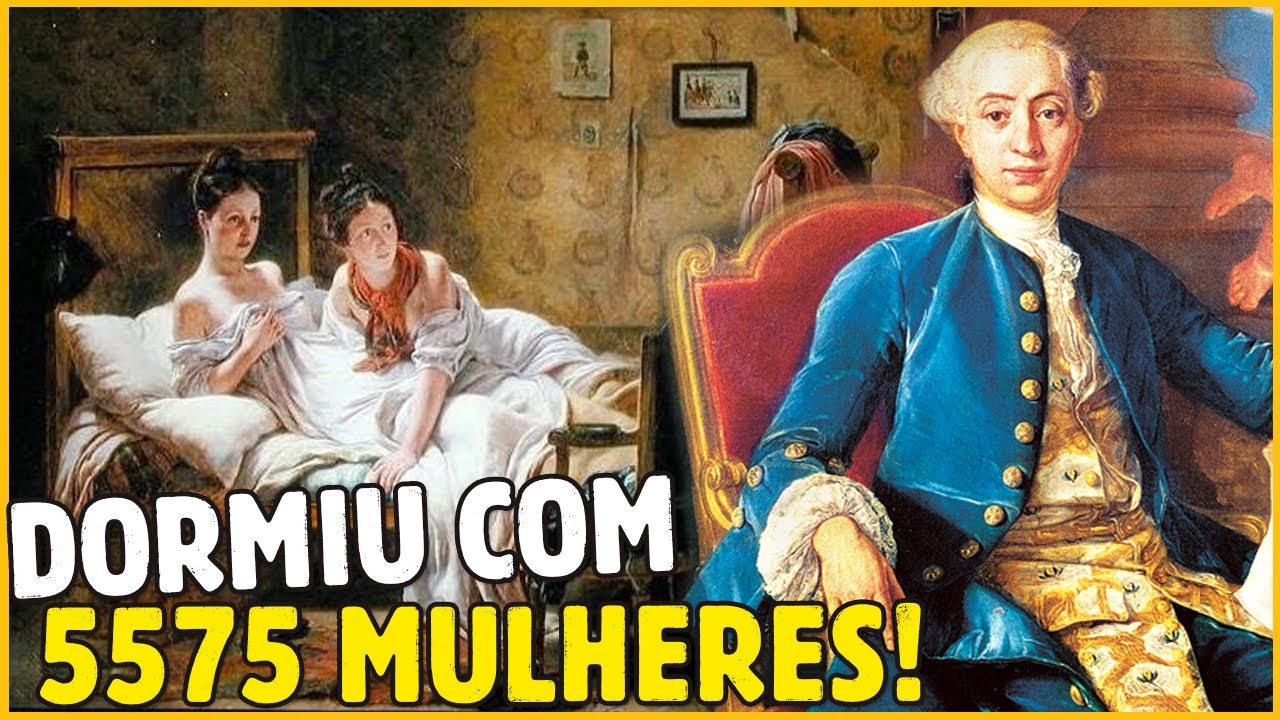 GIACOMO CASANOVA O AMANTE MAIS LEND&Aacute;RIO DA HIST&Oacute;RIA