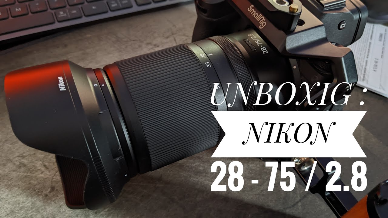 Quick unboxing (no commentary) Nikon 28 - 75 / 2.8 Z mount.