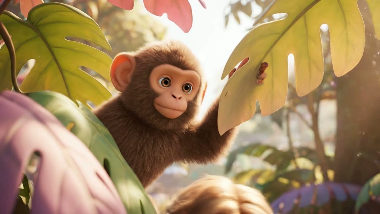 Naughty Baby Monkey Hid the Banana | Nursery Rhymes for Kids & Baby Songs